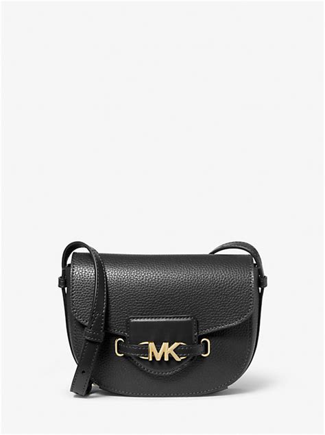 michael kors reed small logo and leather crossbody bag|Michael Kors large crossbody handbags.